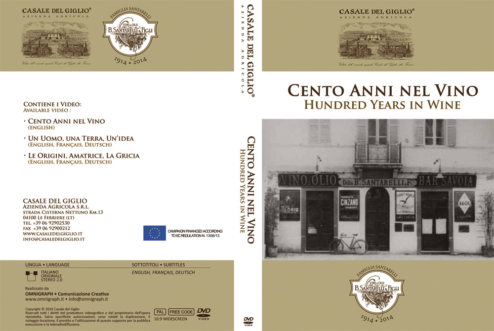 Casale del Giglio DVD Cento Anni