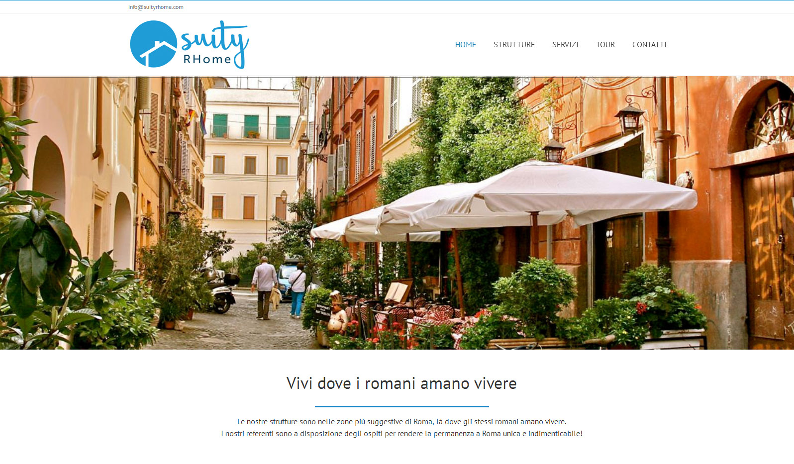 SuityRhome – Sito Web