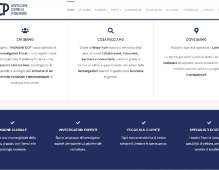 INDAGINI OCP – New Web Site